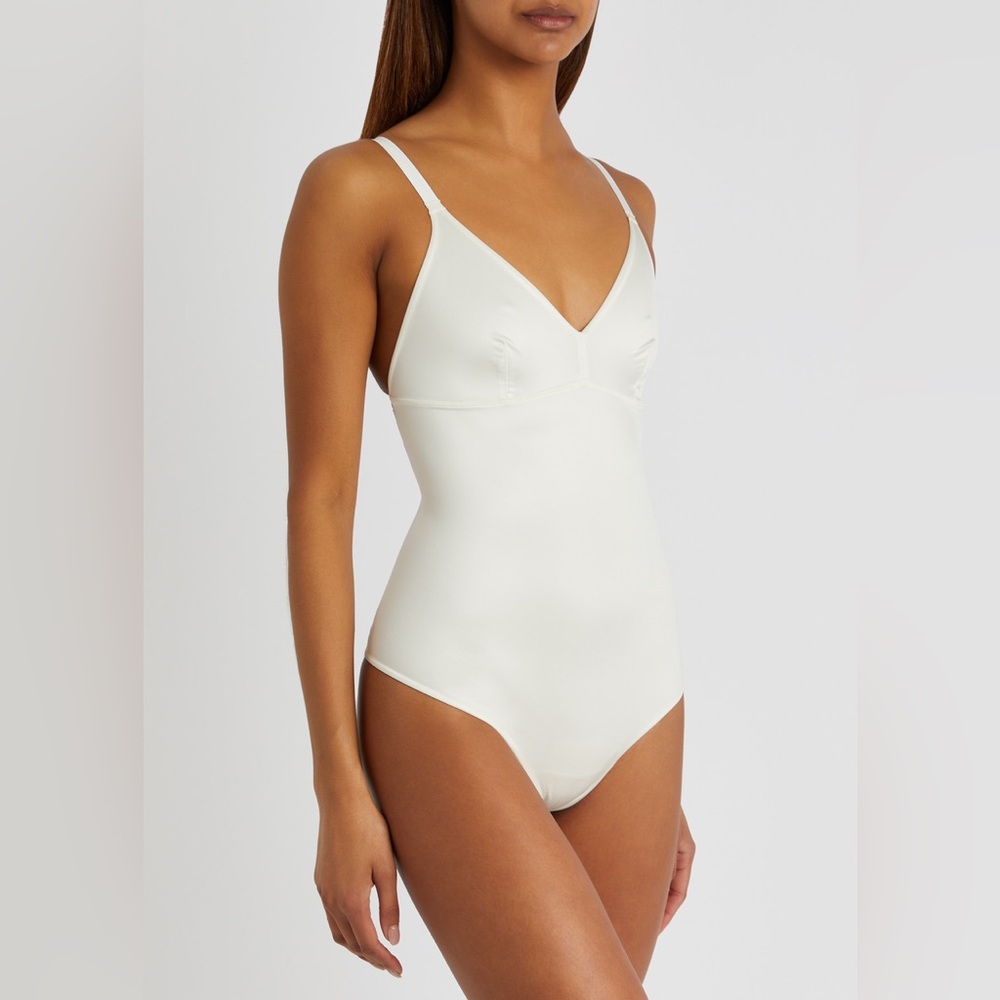 Spanx shaping Satin Thong bodysuit